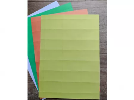 Etiquettes-prix de couleur