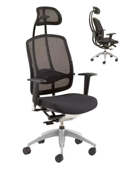 Fauteuil de bureau Med Art30, noir