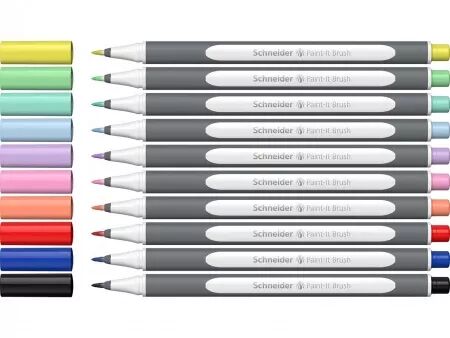 Feutres pinceaux Schneider Paint-It