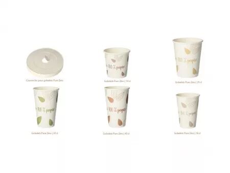 Gobelets jetables en carton FSC&reg;