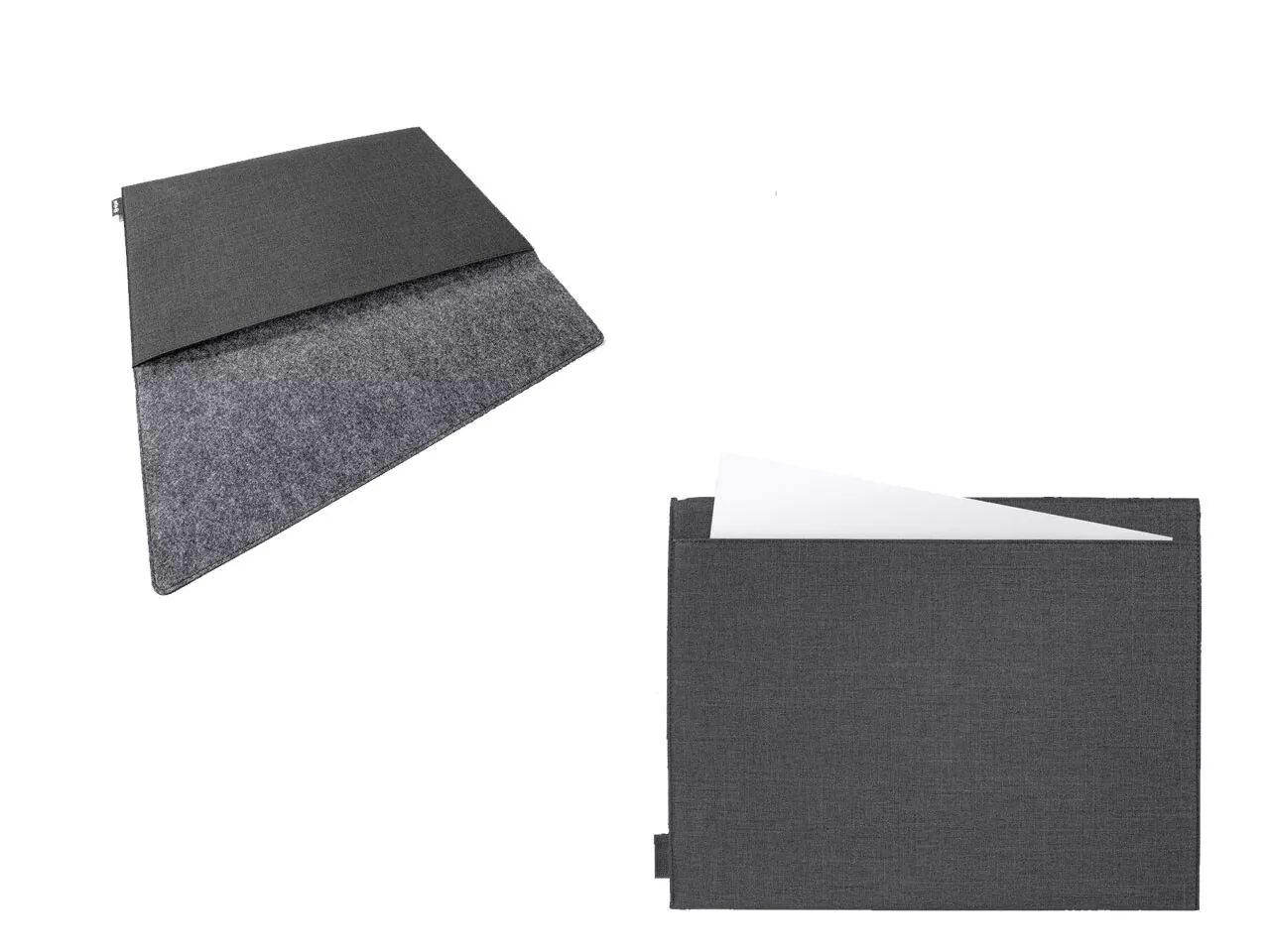 Housse de protection tablette 100% RPET, gris
