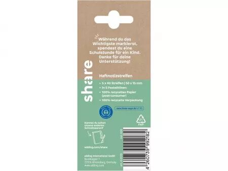 Index repositionnables, share