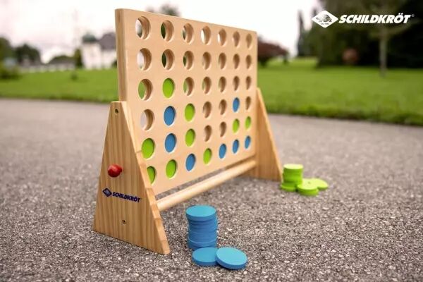 Jeu de soci�t� \ 4 � la suite\  en bois certifi�