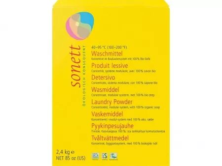 Lessive en poudre concentr&eacute;e, Sonett