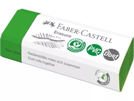 Lot de 2 gommes sans PVC Faber-Castell