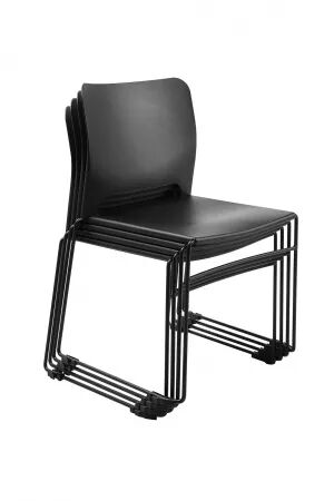 Lot de 4 chaises visiteurs