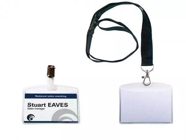 Lot de badges individuels nominatifs Avery