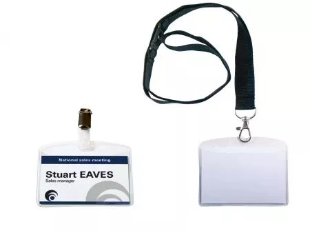 Lot de badges individuels nominatifs Avery