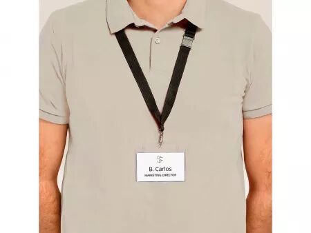 Lot de badges individuels nominatifs Avery