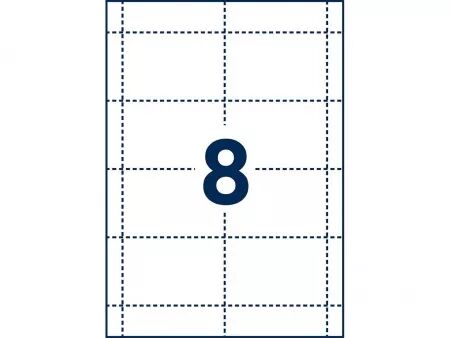 Lot de badges individuels nominatifs Avery