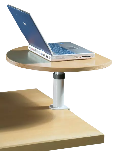 Lutrin/console tournante, fixation pince �tau