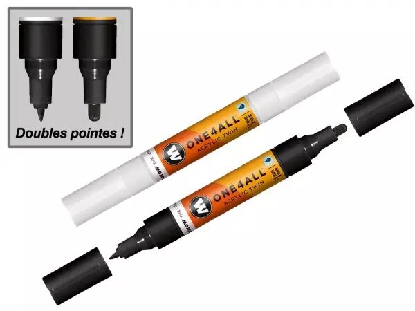 Marqueur permanent Molotow One4All Acryl Twin 180