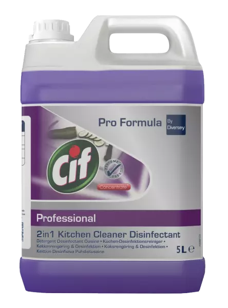 Nettoyant d�sinfectant concentr� pour sol 2in1 Professional 5 l