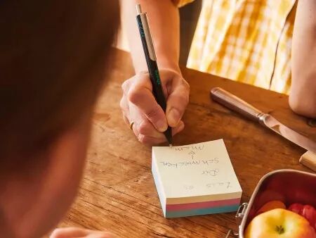 Notes repositionnables, share