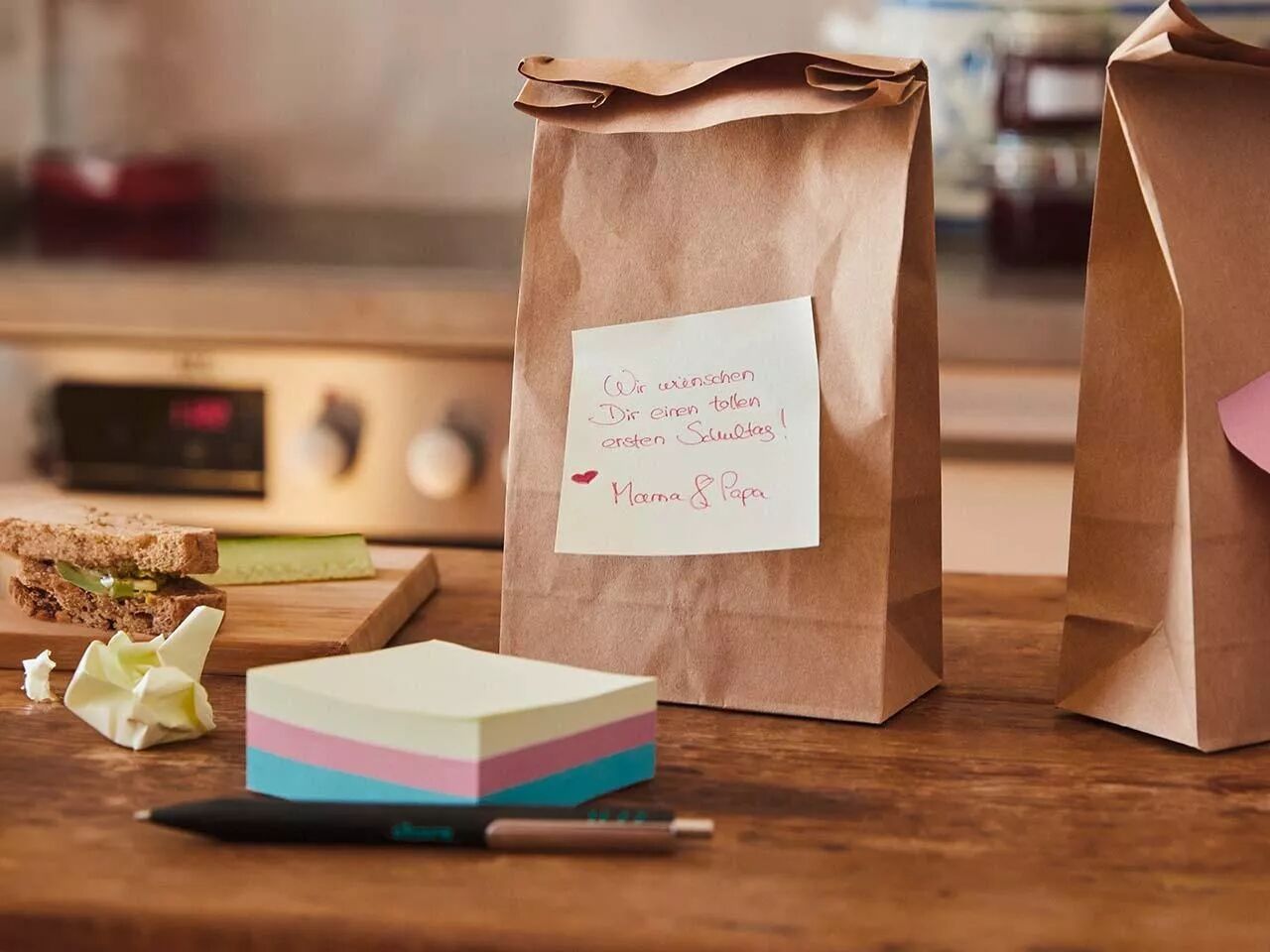 Notes repositionnables, share