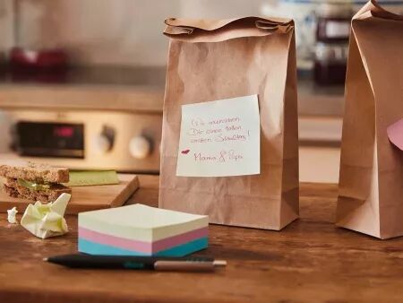 Notes repositionnables, share