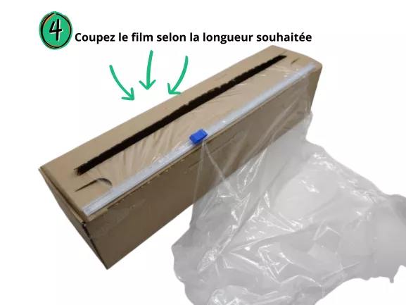 Pack Easycut 6 films &eacute;tirables alimentaires