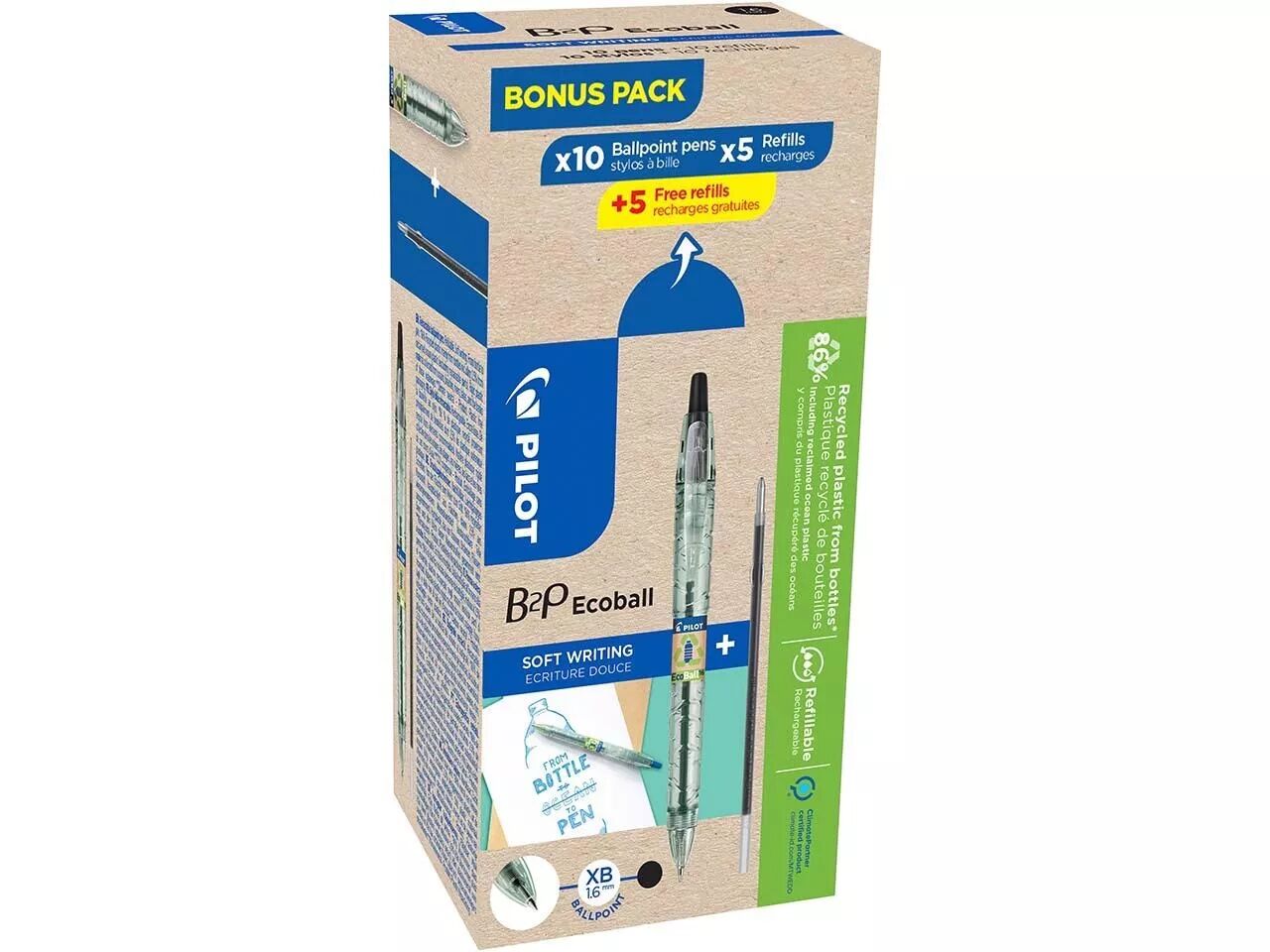 Pack stylo bille Pilot \ EcoBall\ 