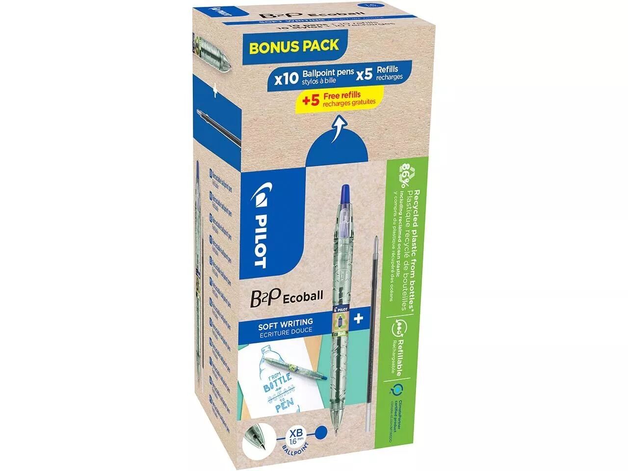 Pack stylo bille Pilot \ EcoBall\ 