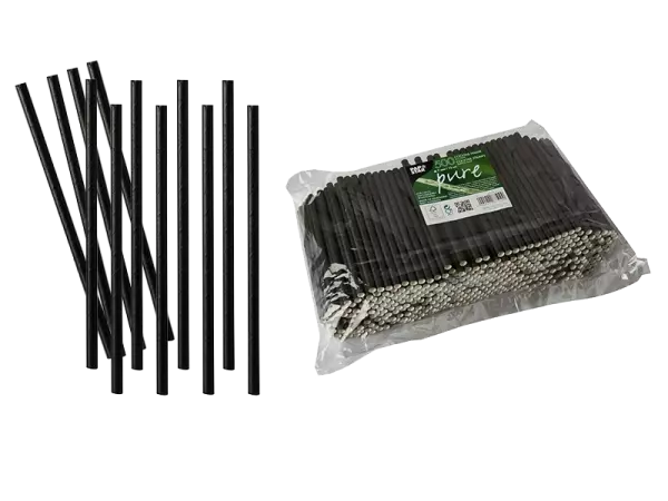 Pailles � cocktail papier FSC Pure