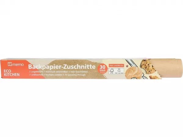 Papier cuisson ECO KITCHEN\  non blanchis