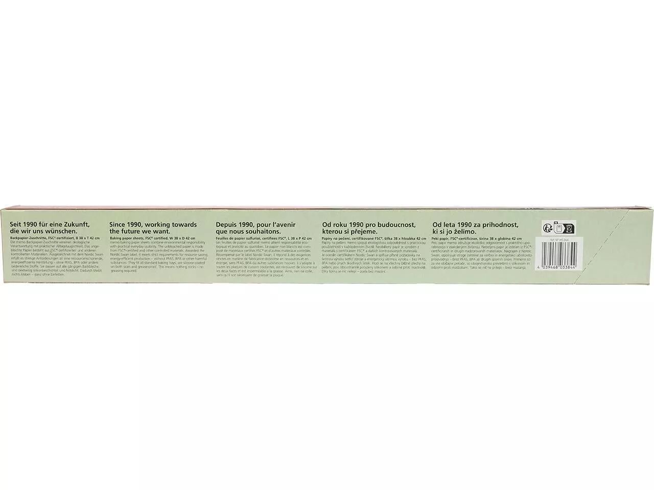 Papier cuisson ECO KITCHEN\  non blanchis