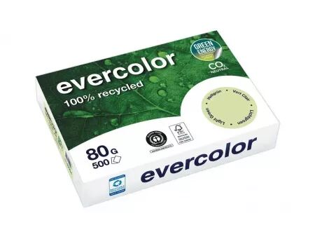 Papier recycl&eacute; couleur EVERCOLOR