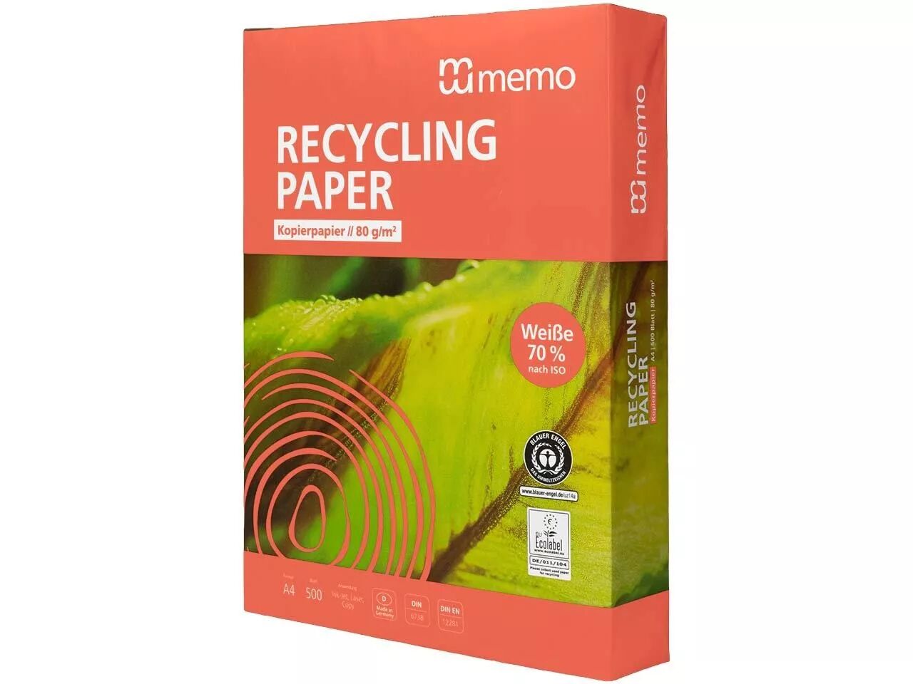 Papier recycle Memo Print A4 80g