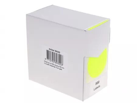 Pastille inscriptibles, blanc et fluo