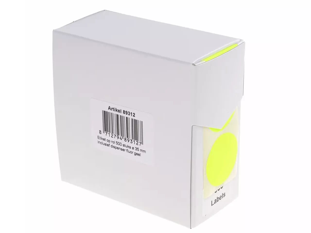 Pastille inscriptibles, blanc et fluo