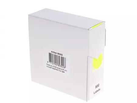 Pastille inscriptibles, blanc et fluo