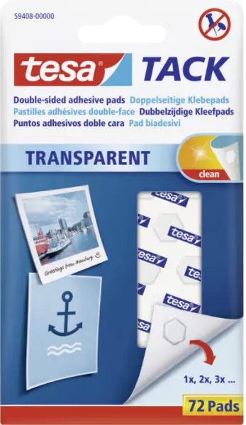 Pastilles adh�sives TesaTack, par 72