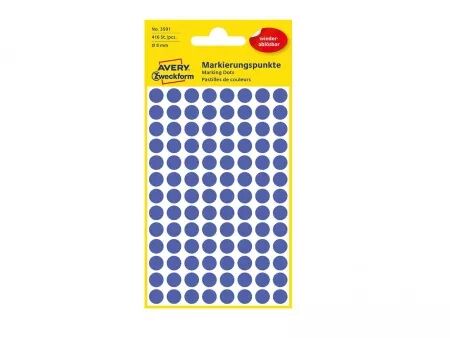 Pastilles enlevables rondes