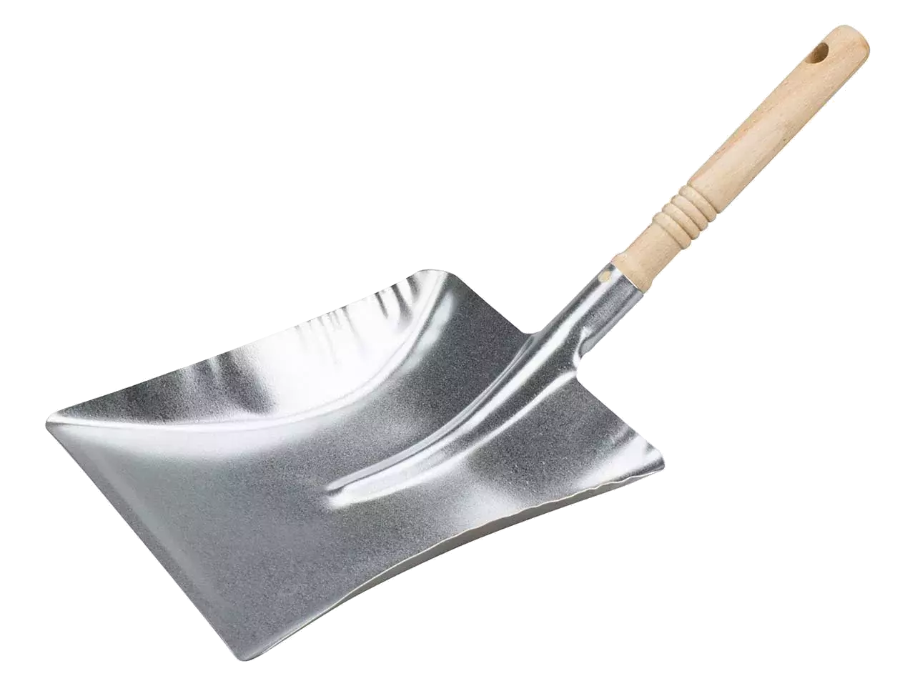 Pelle à Poussière Inox Long Manche – Ramasse-déchets Robuste Pour Ménage – Design Ergonomique – Facile à Nettoyer
