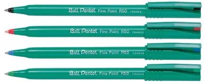 Pentel roller encre Ball Pentel R50, Recycology