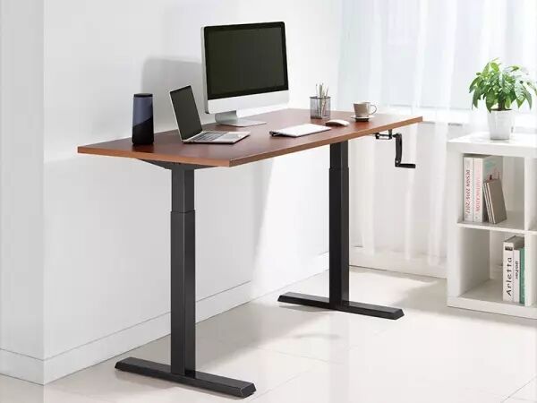 Pi�tement de bureau r�glable en hauteur