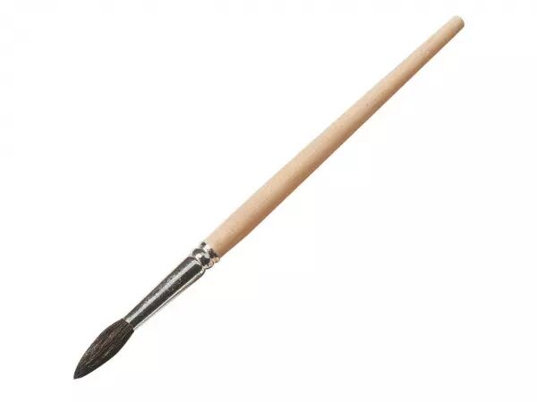 Pinceau rond bois FSC, crin de cheval