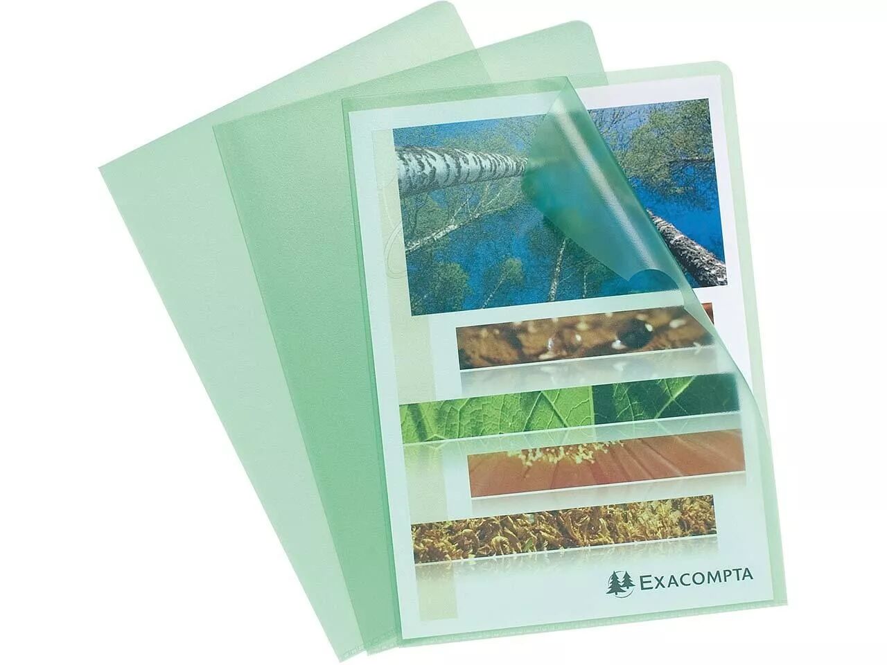Pochettes coins Exacompta 120&micro;
