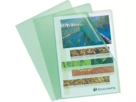 Pochettes coins Exacompta 120&micro;