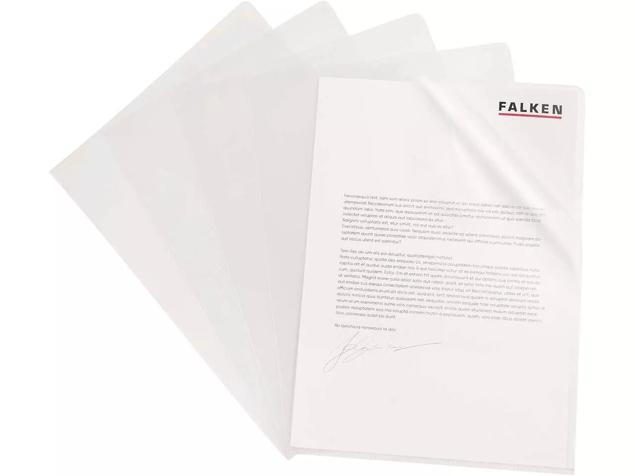 Pochettes coins Falken 80&micro;