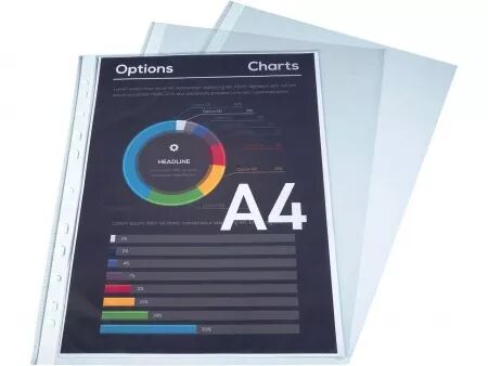 Pochettes perfor&eacute;es Exacompta 60&micro;