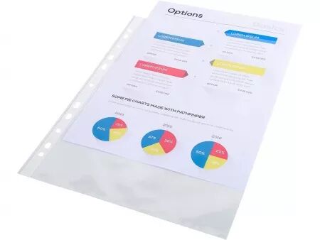 Pochettes perfor&eacute;es Exacompta 60&micro;