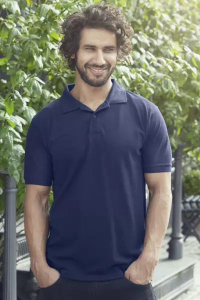 Polo homme coton bio 235 g/m�