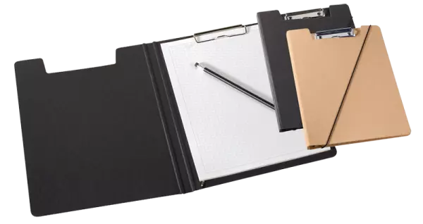 Porte-bloc avec �lastique Natural Carta � personnaliser