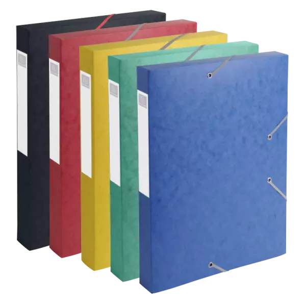 Porte-documents A4 rabats+�last. Exacompta �p. 4 cm