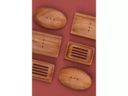 Porte savon en bois