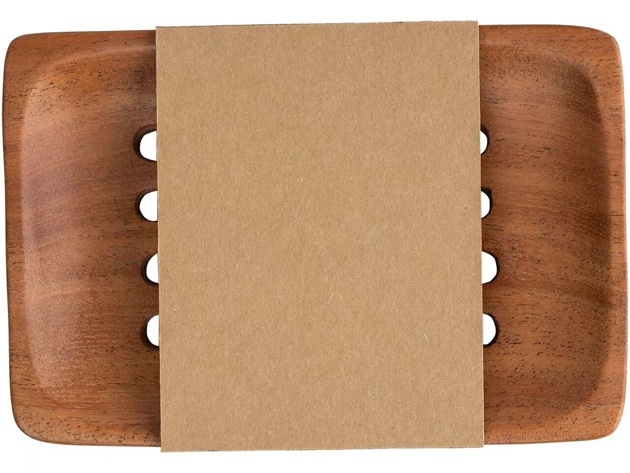 Porte savon en bois