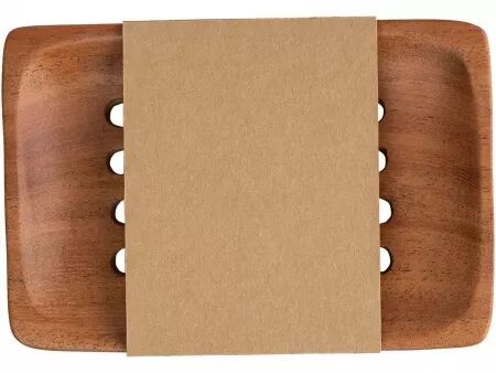 Porte savon en bois