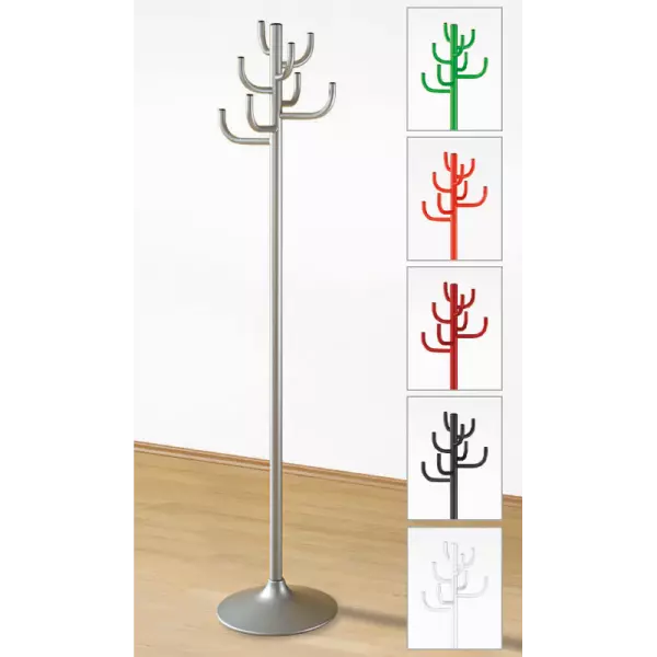 Portemanteau perroquet 8 becs, 184x39cm