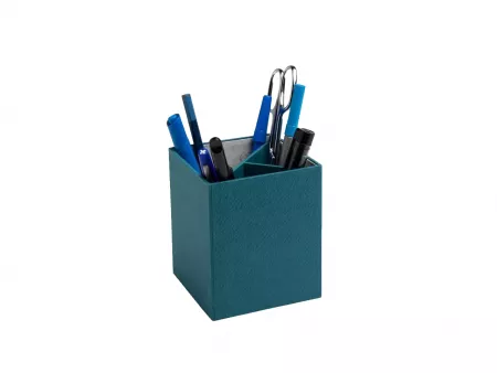 Pot &agrave; crayon en carton recycl&eacute;, 3 compartiments